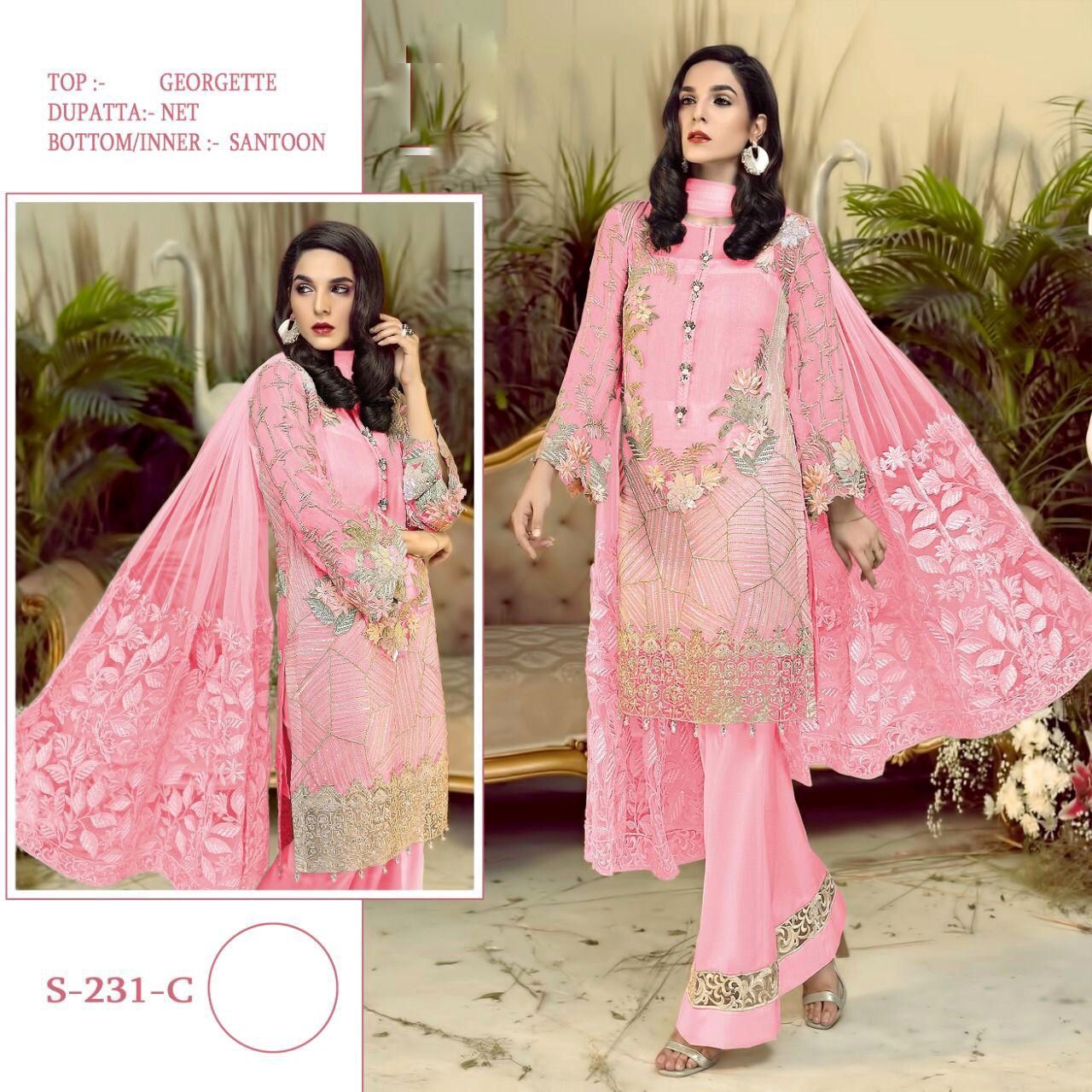 SHREE FABS 231 C PAKISTANI SALWAR KAMEEZ MANUFACTURER