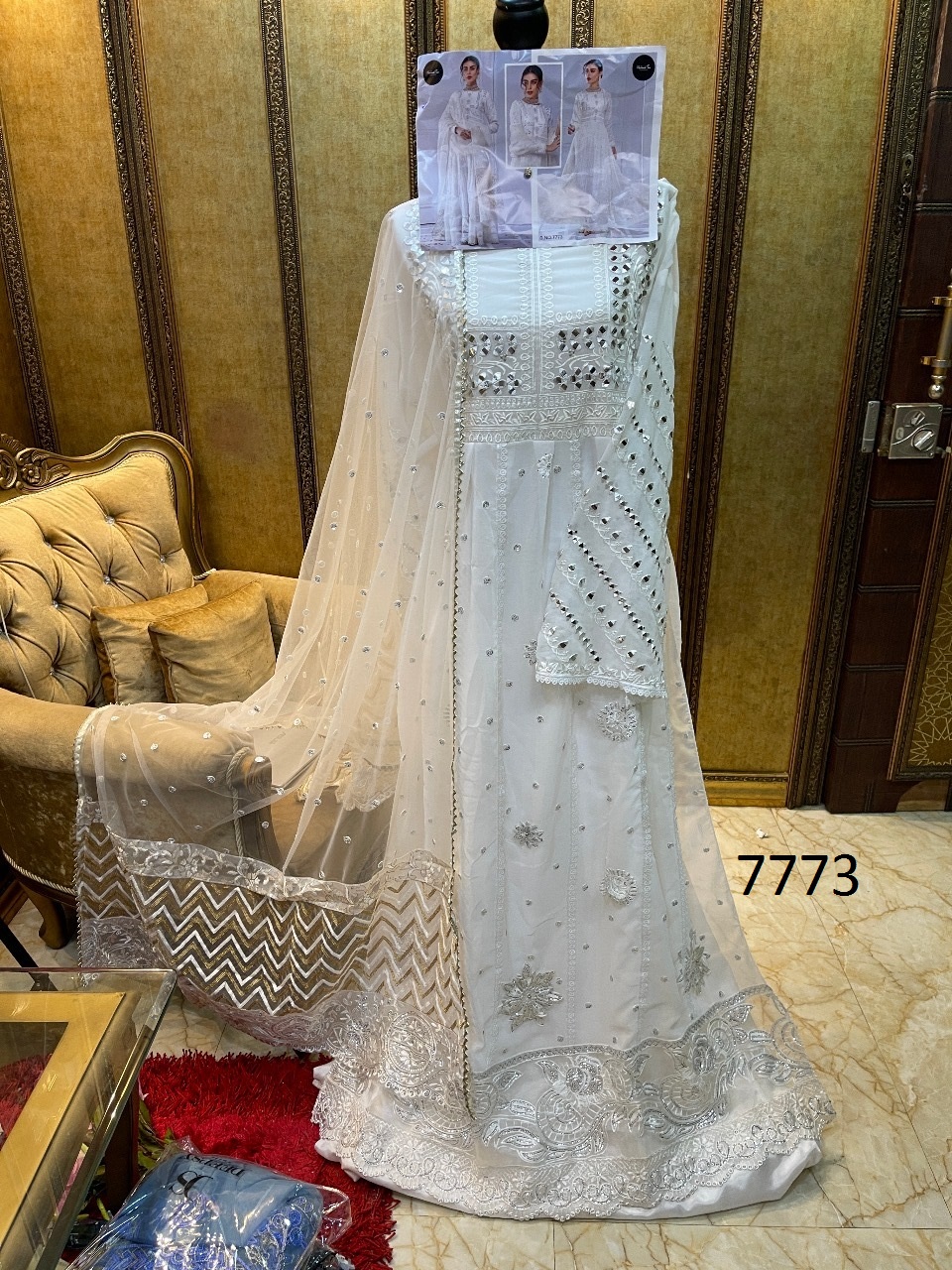 MEHBOOB TEX 7773 BRIDAL SALWAR KAMEEZ WHOLEASLER