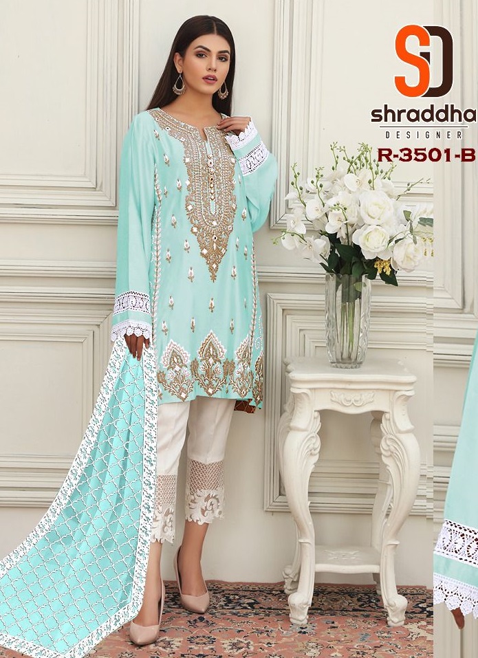 SHRADDHA DESIGNER R 3501 B READYMADE