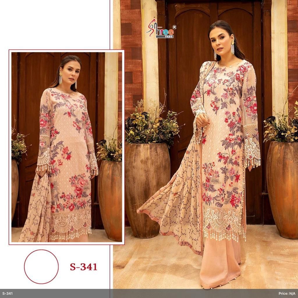 SHREE FABS 341 SALWAR KAMEEZ WHOLESALER