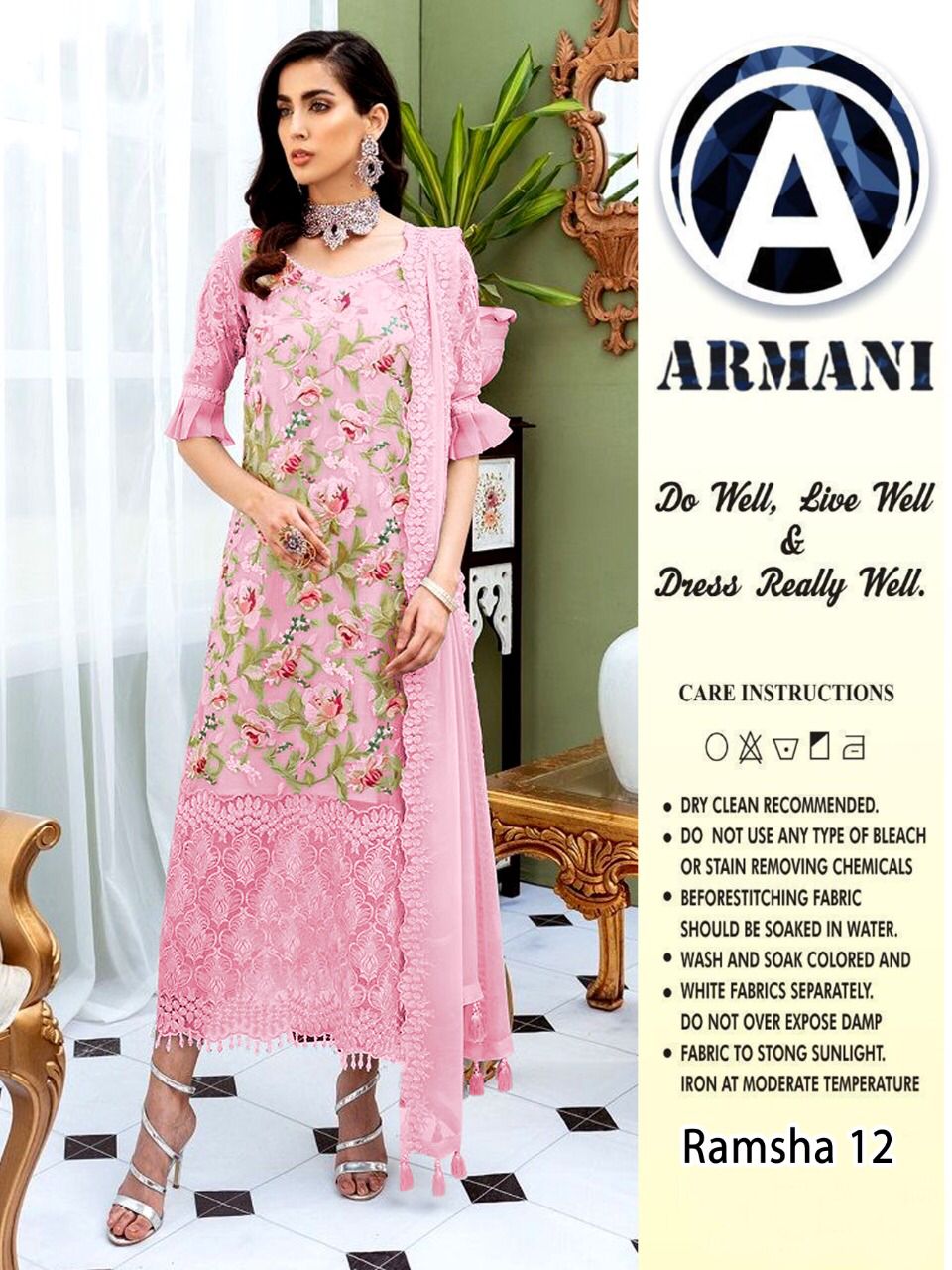 ARMANI RAMSHA 12 B SALWAR KAMEEZ WHOLESALER