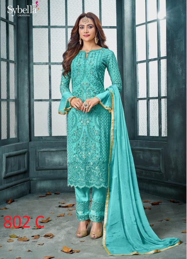 SYBELLA 802 C SALWAR KAMEEZ WHOLESALER