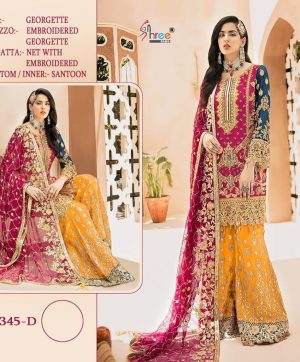 SHREE FABS S 345 D SALWAR KAMEEZ MANUFACTURER