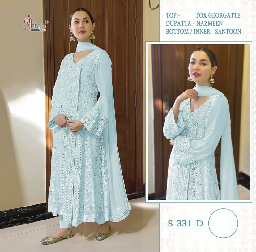 SHREE FABS 331 D SALWAR KAMEEZ WHOLESALER