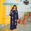 LAIBA AM 103 NAVY BLUE DESIGNER TUNICS WHOLESALER