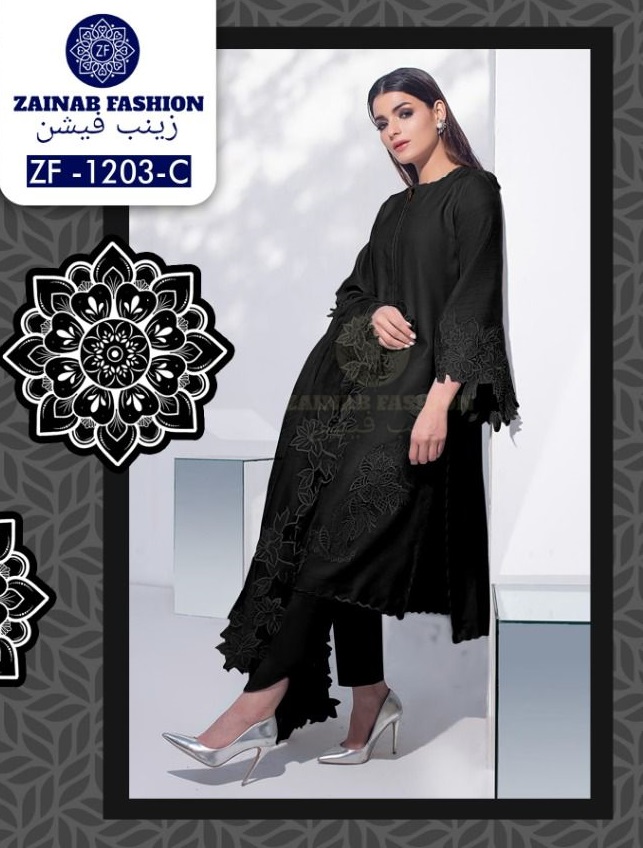 ZAINAB FASHION 1203 C DESIGNER TUNICS WHOLESALE