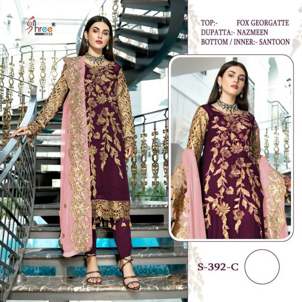 SHREE FABS 392 C SALWAR KAMEEZ WHOLESALER