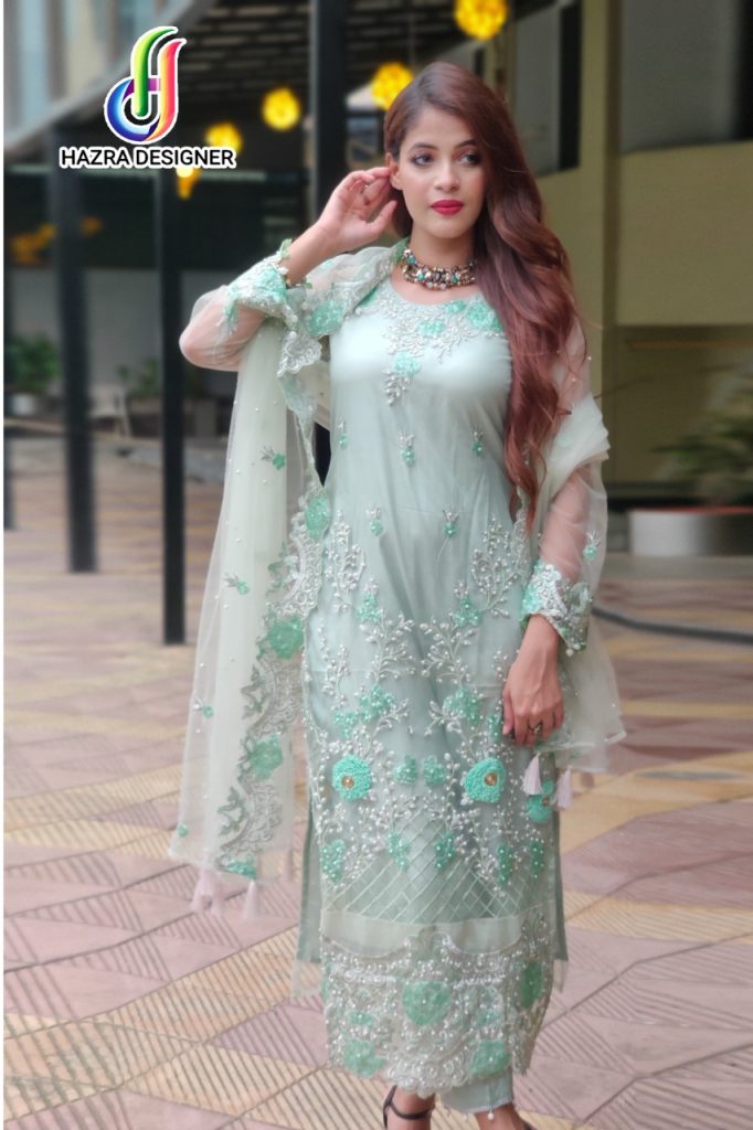 HAZRA DESIGNER HD 23 PEARL SALWAR KAMEEZ