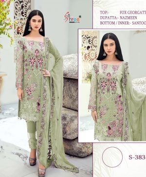 SHREE FABS 383 SALWAR KAMEEZ WHOLESALER