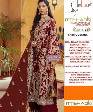 ELAF 122 ITTEHAD SALWAR KAMEEZ WHOLESALER