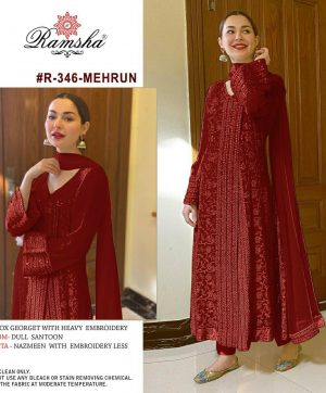 RAMSHA 346 MEHRUN SALWAR KAMEEZ WHOLESALER