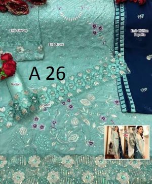 ALIF FASHION A 26 SALWAR AKAMEEZ WHOLESALER