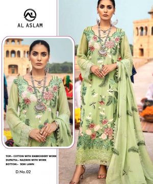 AL ASLAM 02 HIT SALWAR KAMEEZ WHOLESALER