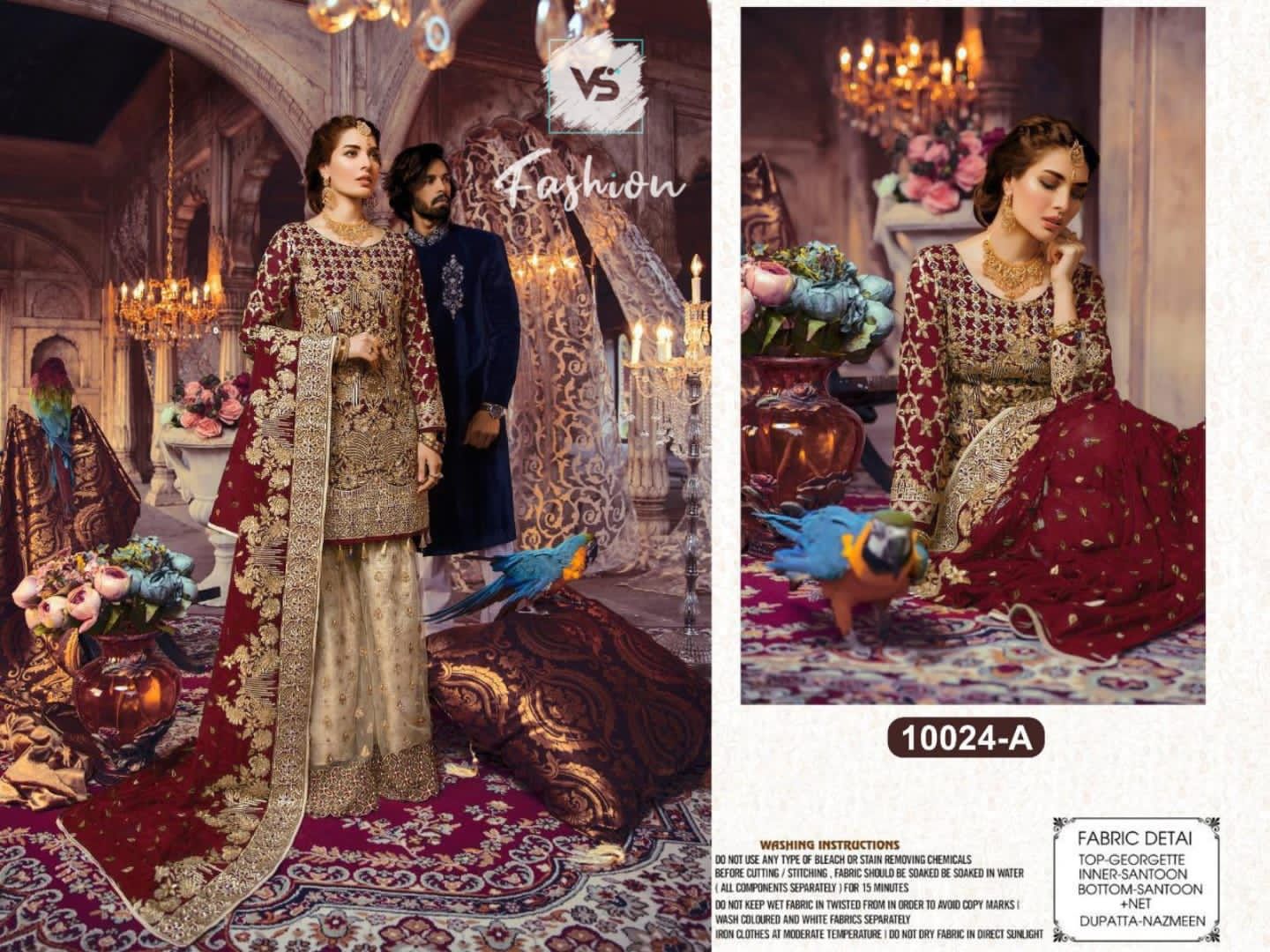 VS FASHION 10024 A SALWAR KAMEEZ WHOLESALER