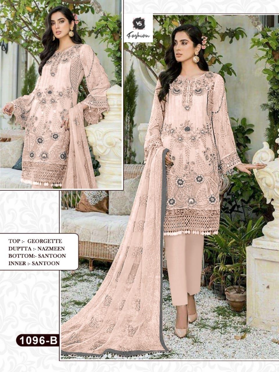 VS FASHION 1096 B PAKISTANI SALWAR KAMEEZ WHOLESALER