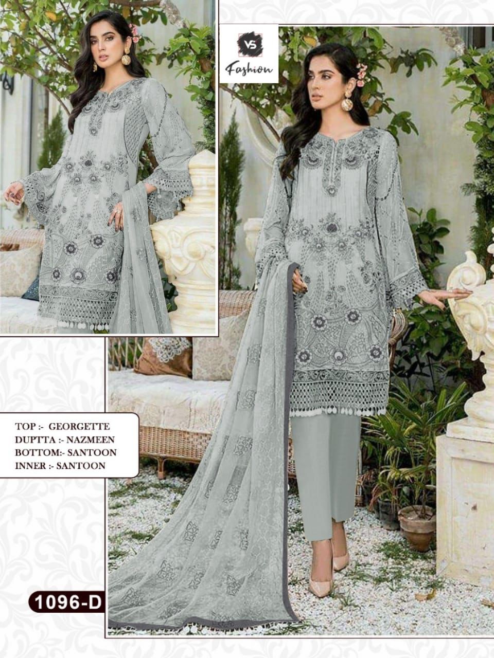 VS FASHION 1096 D PAKISTANI SALWAR KAMEEZ WHOLESALER