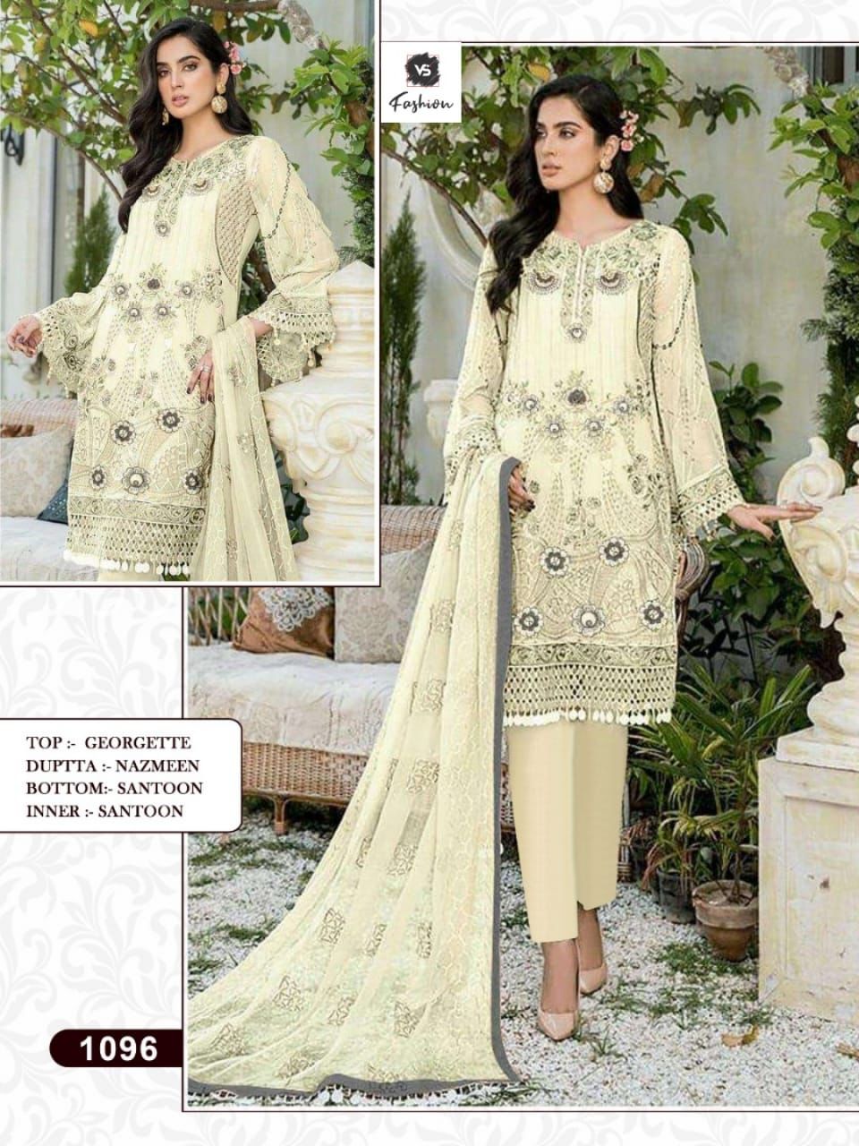 VS FASHION 1096 PAKISTANI SALWAR KAMEEZ WHOLESALER