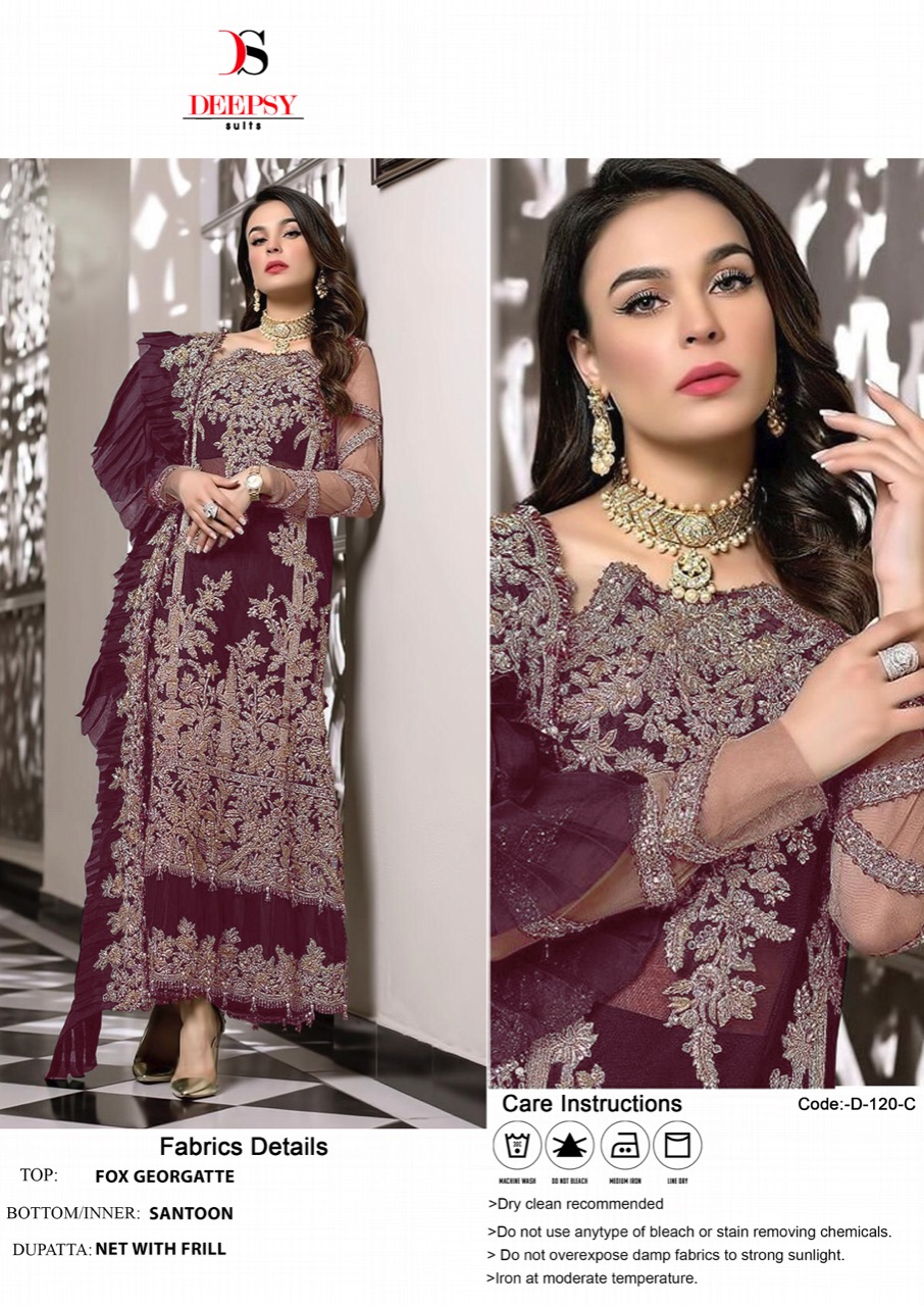 DEEPSY SUITS 120 C SALWAR KAMEEZ WHOLESALER