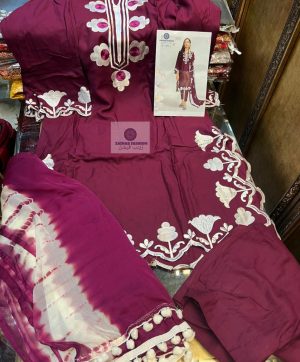 ZAINAB FASHION 1205 A WINE READYMADE COLLECTION