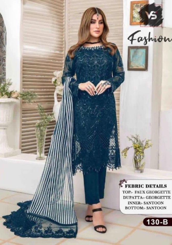 VS FASHION 130 B SALWAR KAMEEZ WHOLESALER