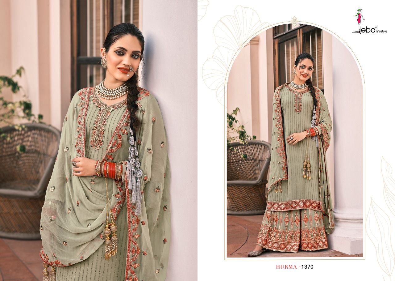 EBA LIFESTYLE 1370 HURMA 37 SALWAR KAMEEZ WHOLESALER