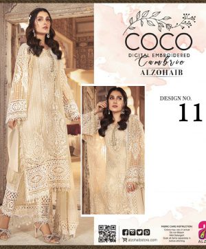 AL ZOHAIB COCO 11 SALWAR KAMEEZ WHOLESALER