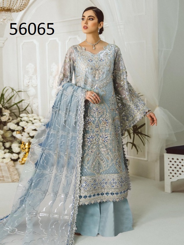 ASIM JOFA 56065 BRIDAL SALWAR KAMEEZ WHOLESALER