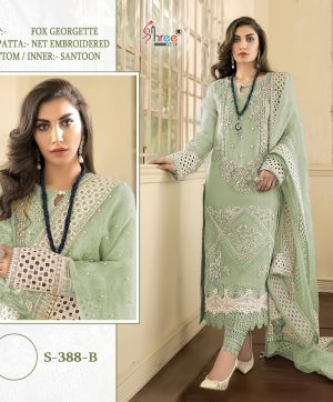 SHREE FABS 388 B SALWAR KAMEEZ WHOLESALER