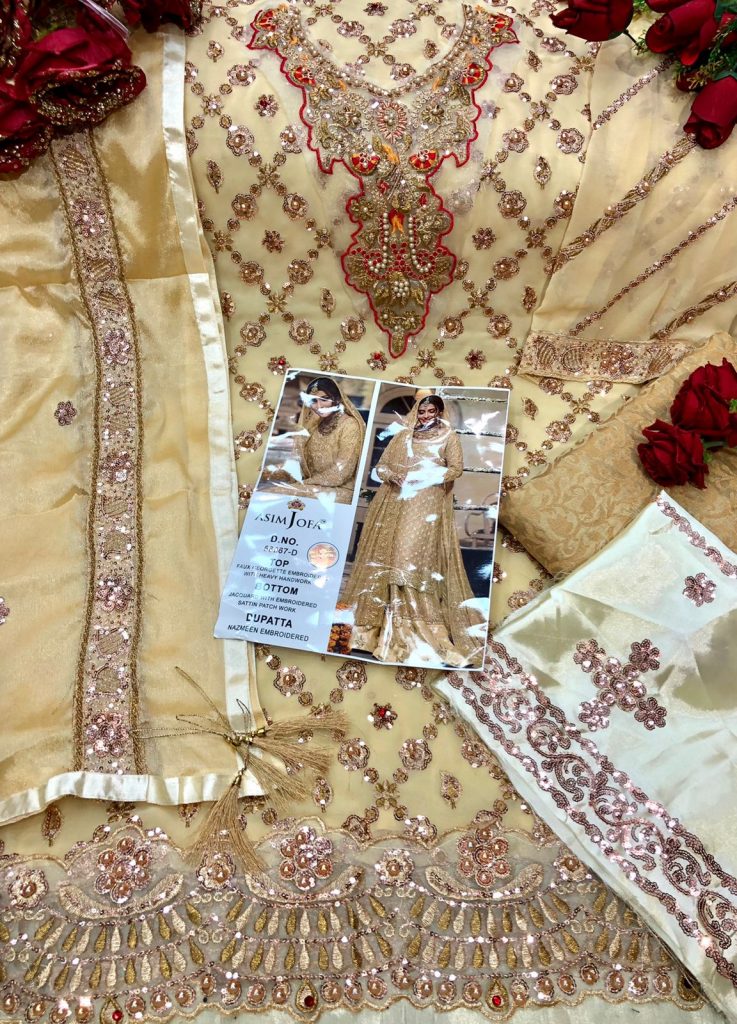 ASIM JOFA 56067 D SALWAR KAMEEZ WHOLESALER