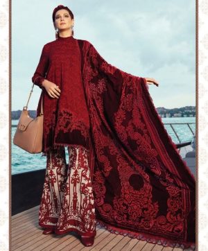 ZIAAZ 7773 B RED VOL 2 SALWAR KAMEEZ WHOLESALER