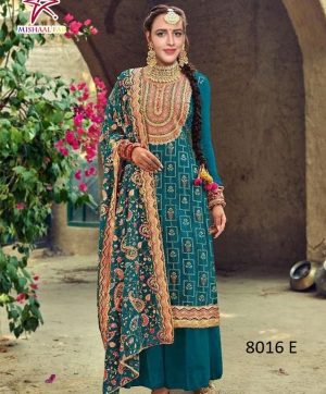 MISHAAL FAB 8016 E SALWAR KAMEEZ WHOLESALER