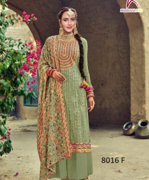 MISHAAL FAB 8016 F SALWAR KAMEEZ WHOLESALER