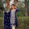 LAIBA AM VOL 102 BLUE READYMADE TUNIC COLLECTION