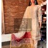 ZIAAZ NOOR 02 LIGHT BEIGE SALWAR KAMEEZ WHOLESALER