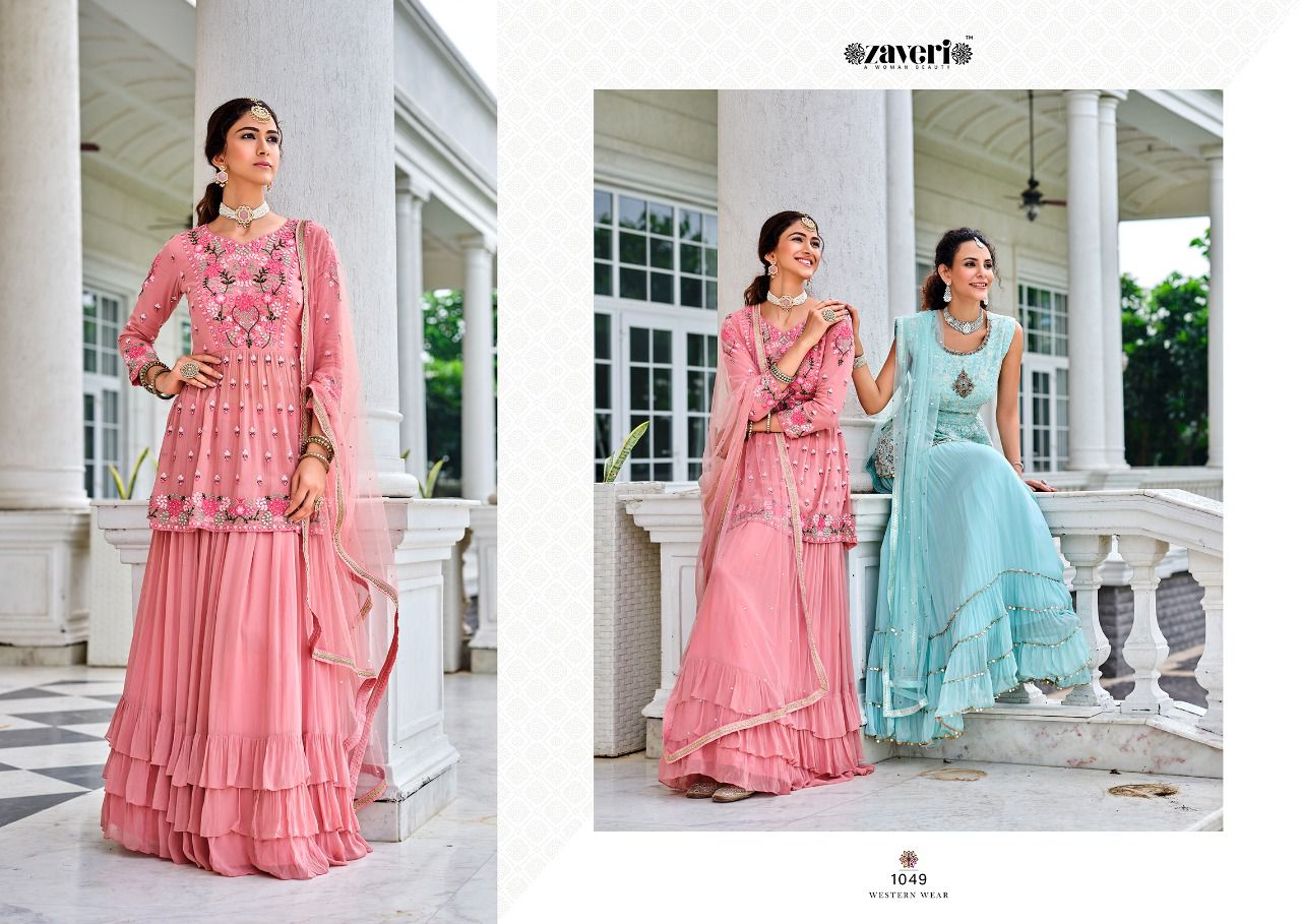 ZAVERI 1049 WESTERN WEAR VOL 2 READYMADE COLLECTION