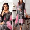 AL AMRA BLACK ANAYA 49 PAKISTANI SALWAR KAMEEZ WHOLESALER