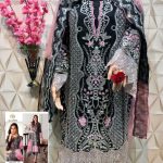 AL AMRA BLACK ANAYA 49 PAKISTANI SALWAR KAMEEZ WHOLESALER