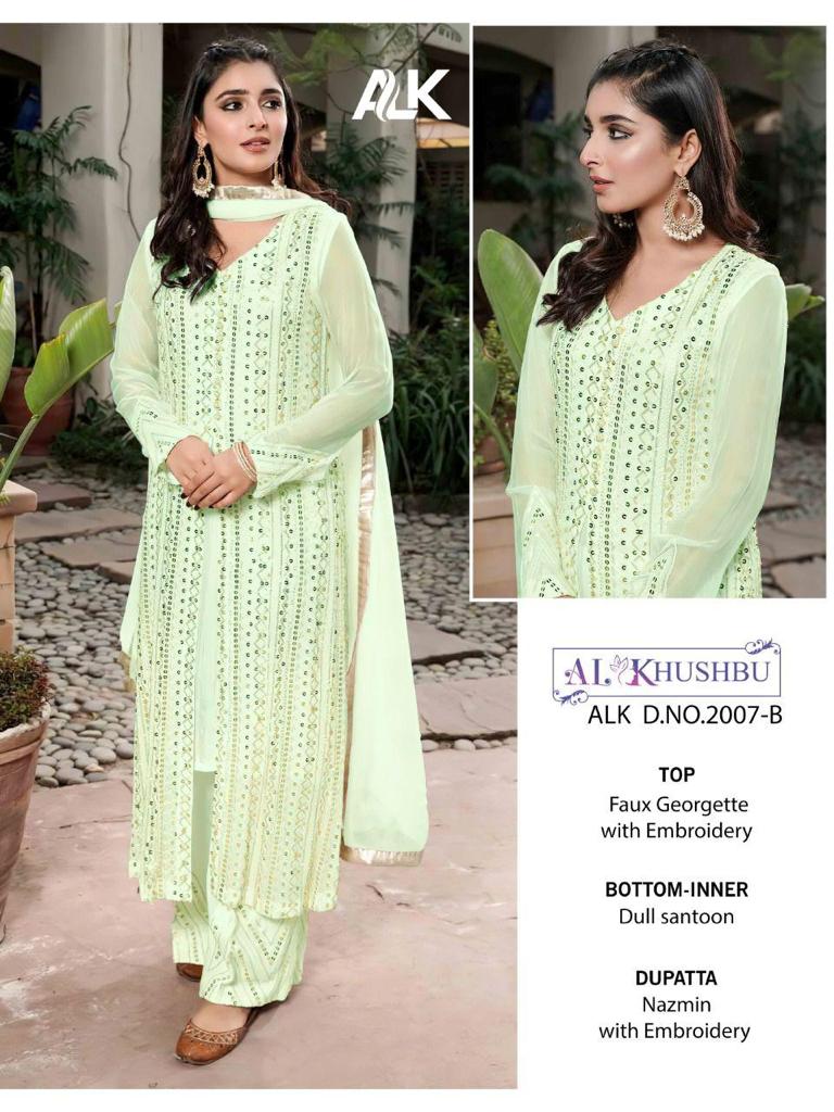 AL KHUSHBU 2007 B SALWAR KAMEEZ WHOLESALER