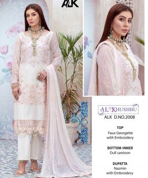 AL KHUSHBU 2008 PAKISTANI SALWAR KAMEEZ WHOLESALER