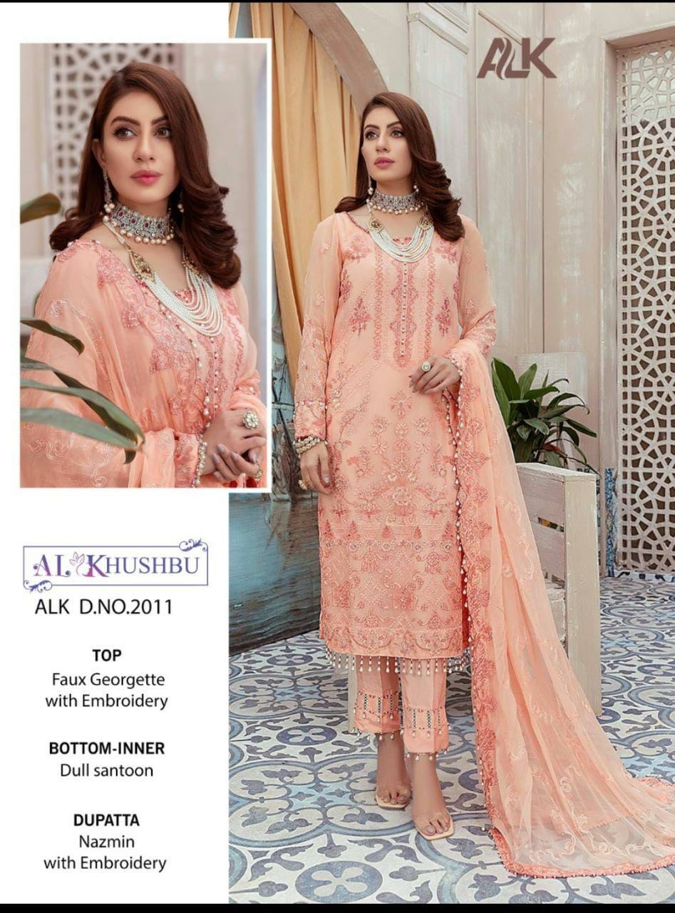 AL KHUSHBU 2011 SALWAR KAMEEZ WHOLESALER