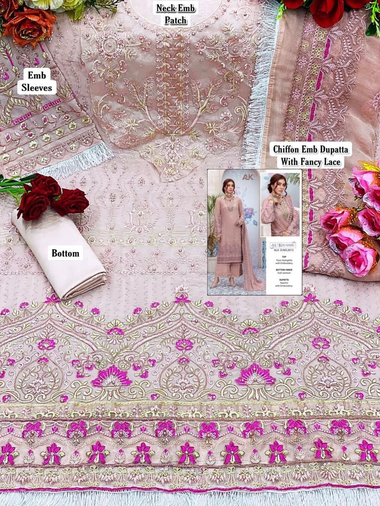 AL KHUSHBU 2015 PAKISTANI SALWAR KAMEEZ WHOLESALER