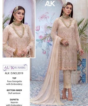 AL KHUSHBU 2019 PAKISTANI SALWAR KAMEEZ WHOLESALER