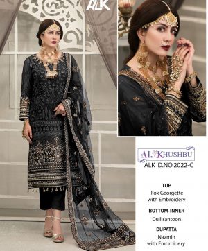 AL KHUSHBU 2022 C PAKISTANI SALWAR KAMEEZ WHOLESALER