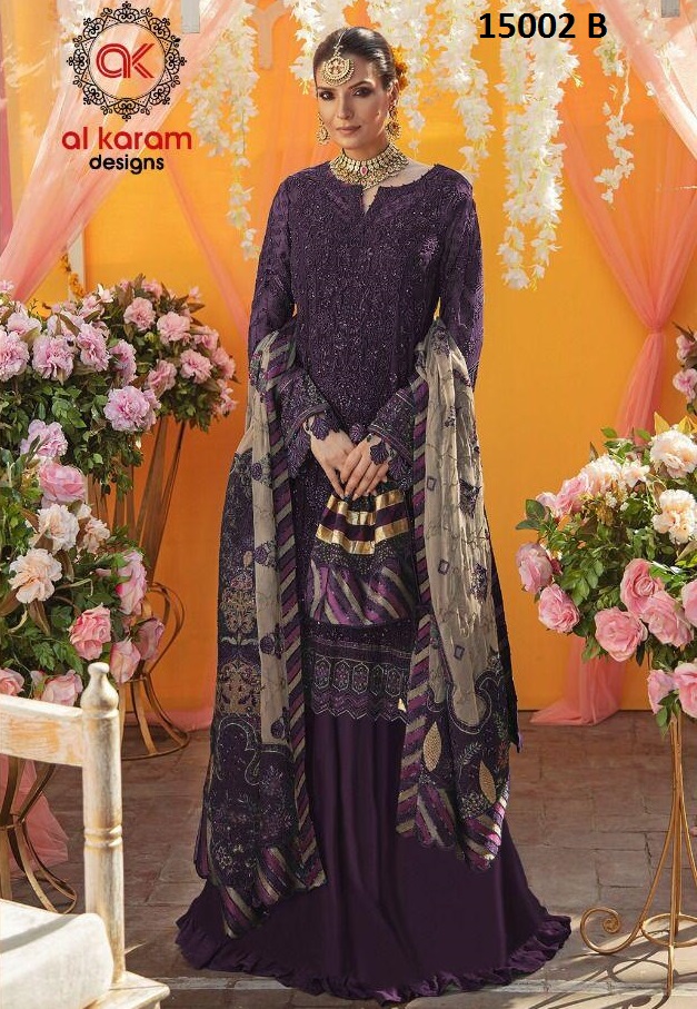 ALKARAM 15002 B PAKISTANI SALWAR KAMEEZ WHOLESALER