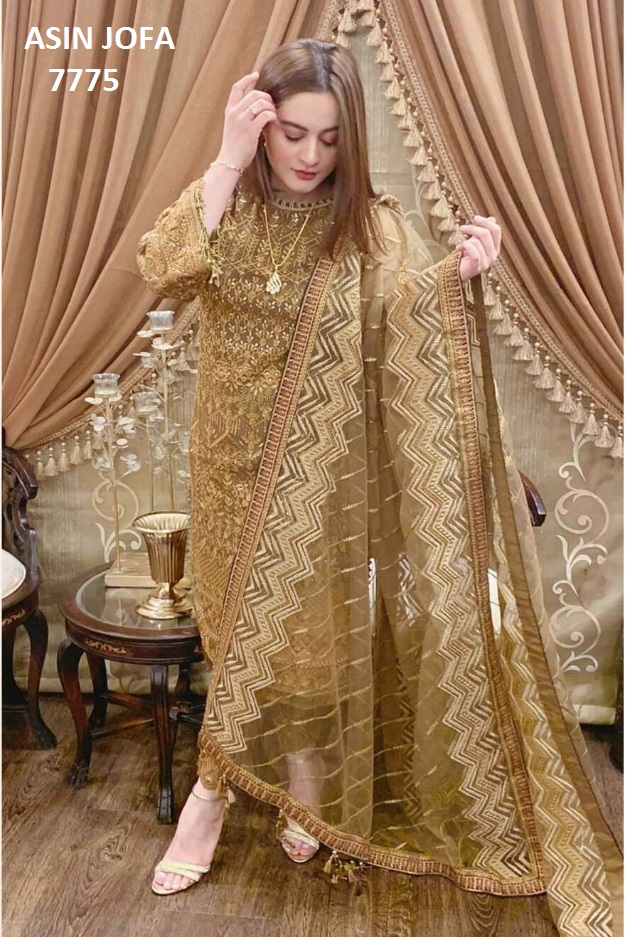 ASIM JOFA 7775 PAKISTANI SALWAR KAMEEZ WHOLESALER