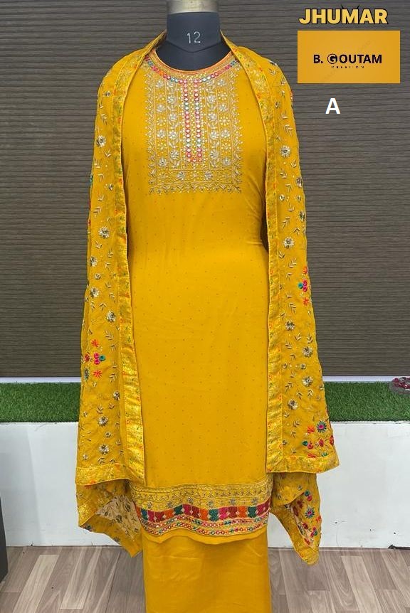 B GOUTAM CREATION JHUMAR A SALWAR KAMEEZ WHOLESALER