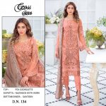 CROSS STITCH 134 PAKISTANI SALWAR KAMEEZ WHOLESALER