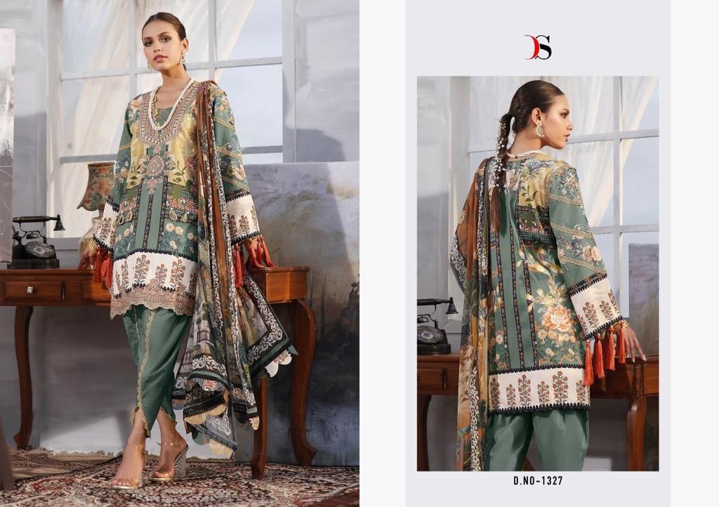 DEEPSY 1327 FIRDOUS LAWN 22 SALWAR KAMEEZ WHOLESALER