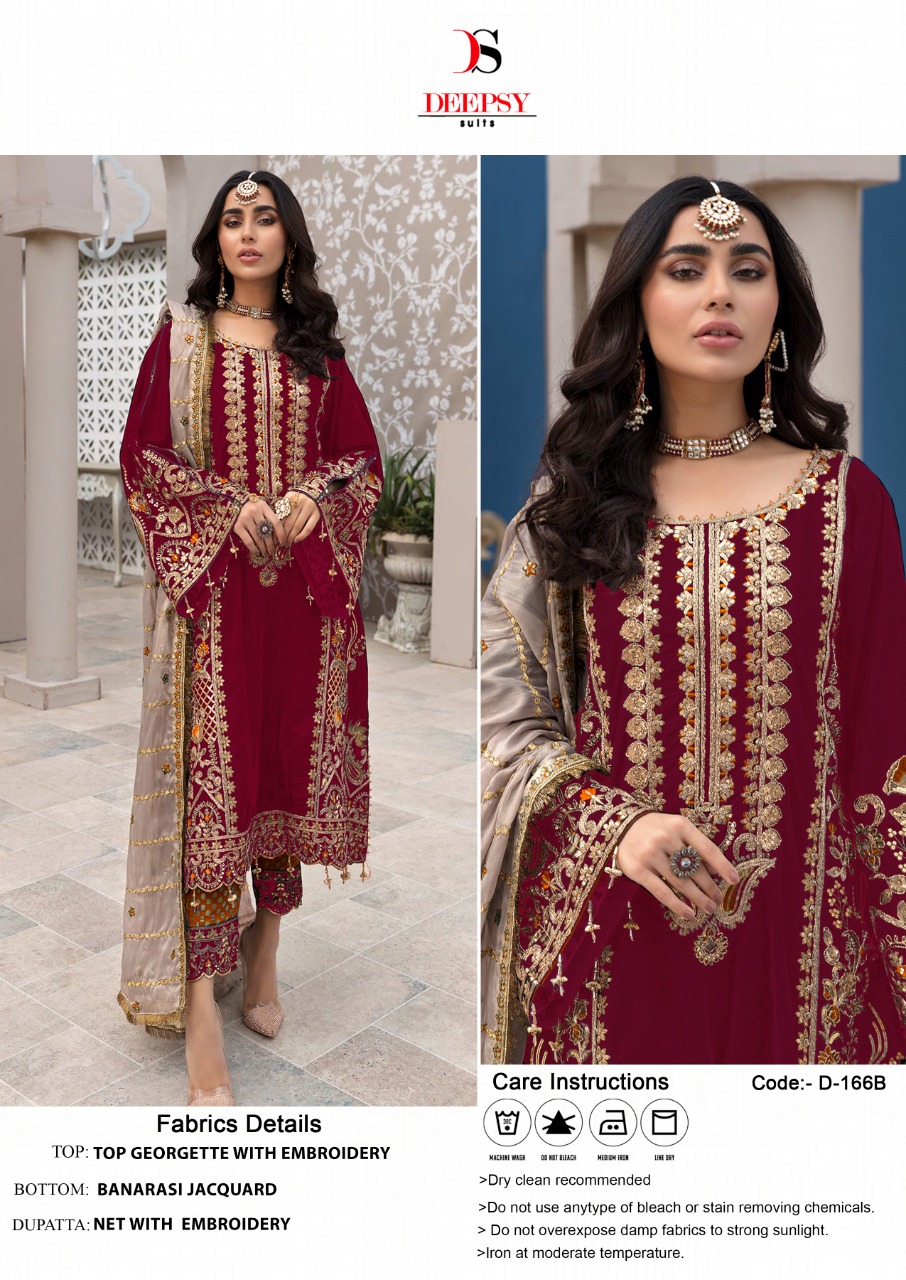 DEEPSY 166 B PAKISTANI SALWAR KAMEEZ WHOLESALER