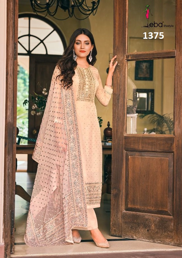 EBA LIFESTYLE NYRA 1375 VOL 4 SALWAR KAMEEZ WHOLESALER